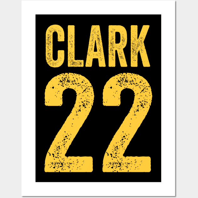 ⁠Caitlin Clark Indiana Fever Back Number Wall Art by Akbar Rosidianto shop